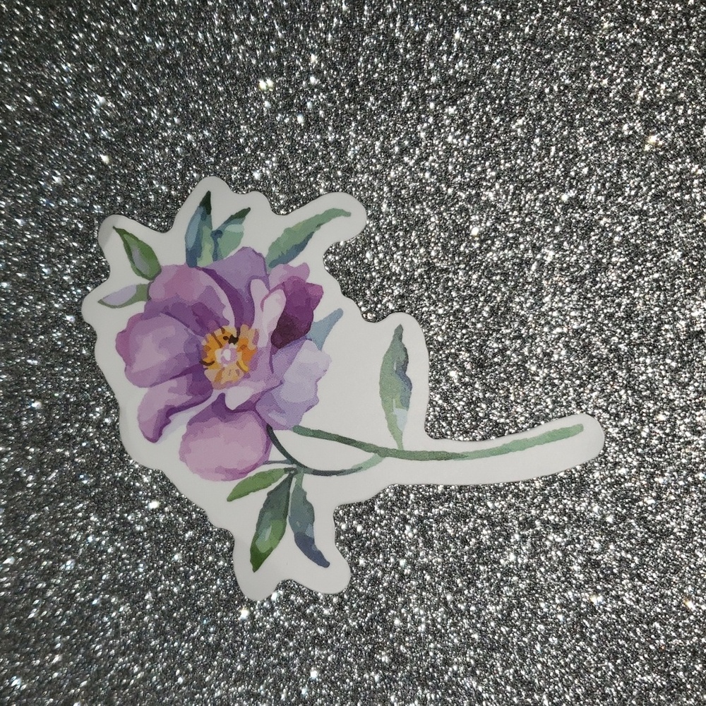 NATURE FLOWER WATERPOOF Sticker Flower